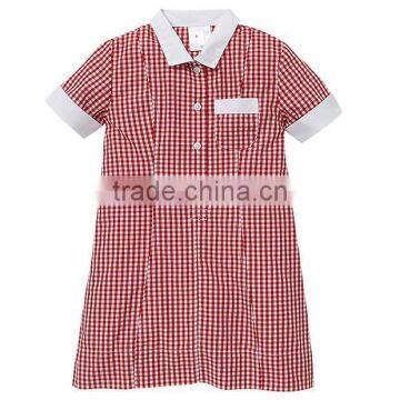 2017 Custom Made Fashion Design Children Girls School Uniforms Dress With Pictures photo-6