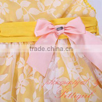 Lovely in Lemon Girl Child Dress Temple Clothing photo-6