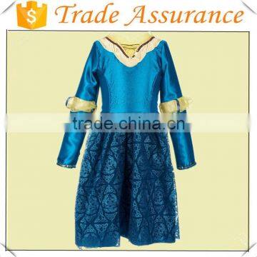 Beautiful Princess Brave Merida's Adventure Princess Girl Dress photo-1