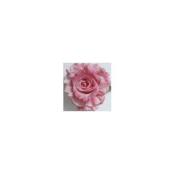 artificial flowers PU cabbage rose