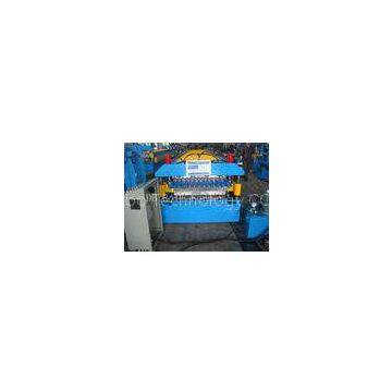 Corrugated Steel Panel Roll Forming Machine Driven by Chain in Hydraulic System