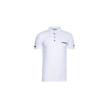 Mens collar stand polo t shirt wholesale china