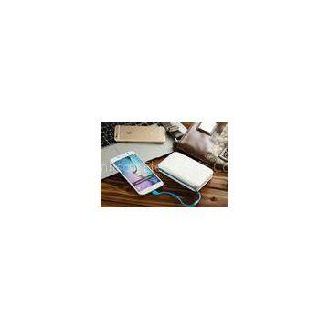 Powerful Mobile Power Bank Charger with Build-in Cable and Dual USB Output