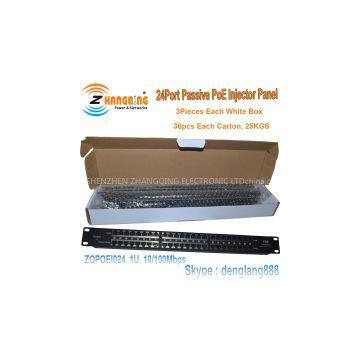 24 Ports Passive PoE Injector Panel photo-3