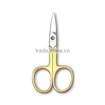 Nail Scissors Half Gold