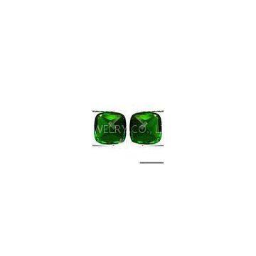 Natural Chrome Diopside Gemstones Cushion For Silver and Gold Jewelry