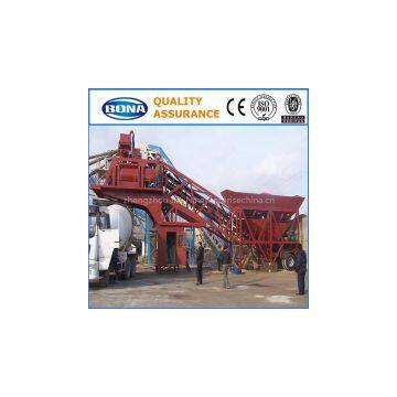 moveable yhzs25 mobile concrete batching plant