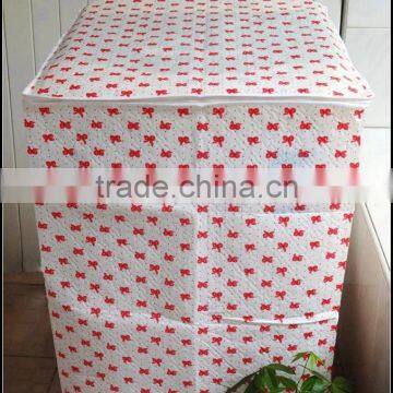 Washing Machine Fabric Cover Water Proof Washing Protective Cover Thick Plastic With Flannel in Middle Cover photo-4