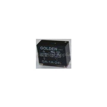 10A 250V Small Telecom Relay Subminiature PCB Power Relay in Black