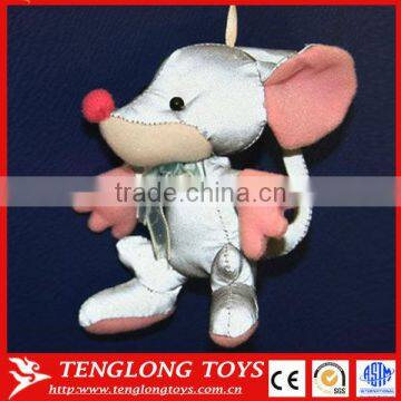 New material reflective mouse keychain toy