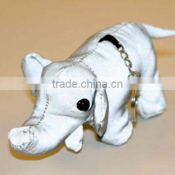 HOT sale plush reflective elephant keychain