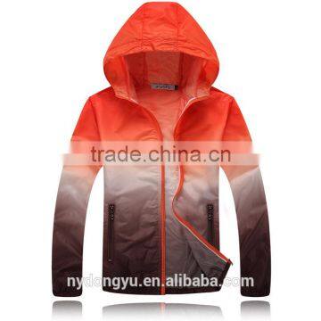 Outdoor Unisex Waterproof Cycling Yellow Light Windbreaker Jacket/ Ktf Fast Dry Sun Block Purple Blue Jacket/ Soft Shell photo-3