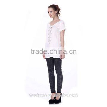 Popular Design Superior Stylish Cotton t Shirts for Women photo-3