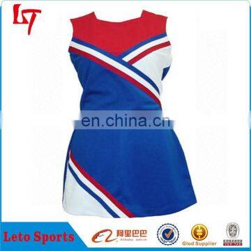 Slim Fit Ladies Cheerleading Dress /3D Sublimation Heat Transfer Print Vintage Cheerleader Clothing