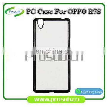 2d sublimation PC plastic blank smartphone case cover for Prosub-OPPO R7S