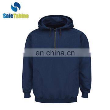 Hot sale Men's pure hooded high-quality flame resistant sweatshirt