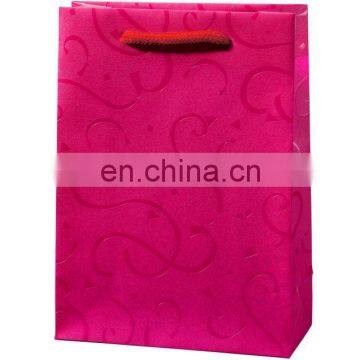 Customized flower pattern design PP printed Gift Bag/Shopping Bag