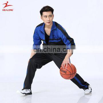 Healong Custom Sportwear Cotton Wholesale Mens Tracksuit Manufacturers Latest Printing Tracksuit