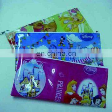 Wholesale Nylon Zipper Lcok Pencil Bags