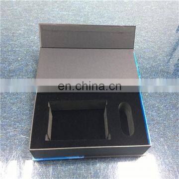 Matte 4color printing custom gift box cardboard gift box with thick stronger eva for eletric product