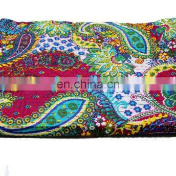 kantha quilt wholesale indian kantha quilts paisly printed quilt