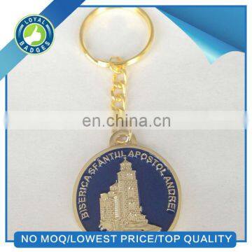 3D logo custom keychain/keyring