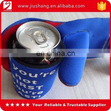 Custom design neoprene glove set beer can holder