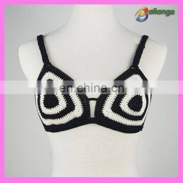 Bailange 2015 Newest Lady Unique Crochet Bra Bra Clothing Type for Swimming Wear