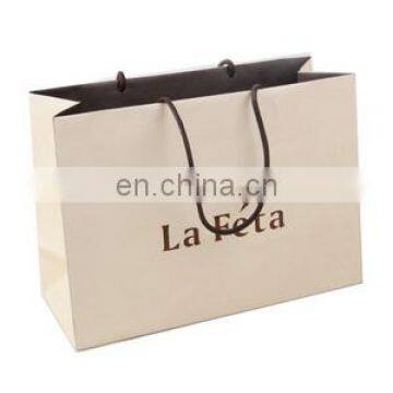 Custom logo gift bag paper