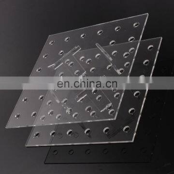 36 holes Square Acrylic Cupcake Lollipop Display Stand Wedding Birthday Party Cake Holder Rack Shelf Bakeware Cake Tools