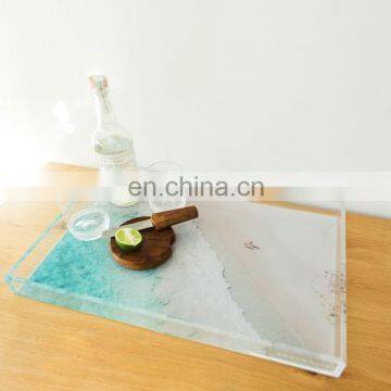 Decorative Acrylic travel Trays,travel tray