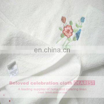 Dobby 100% Cotton White Tower Supplier photo-2