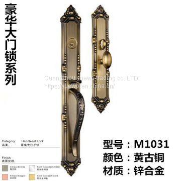 Zinc-alloy European-style Handle Lock Luxury Villa Door Lock American-style Anti-theft Door Lock High-grade Mechanical d photo-3
