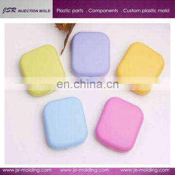 Hot Sale!Cute plastic case/container for Colored contact lenses ,lovely nice contact lens kit Customized