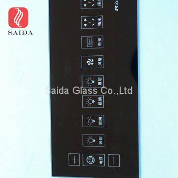 3MM LED Blacklight Display Glass Control Panel for Smart Home Switches photo-3