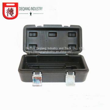 Plastic hard tool box with handle for machine tool accessories lathe live center package