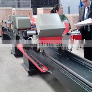 PVC windows machine Double head cutting saw machine for Aluminum&PVC profile