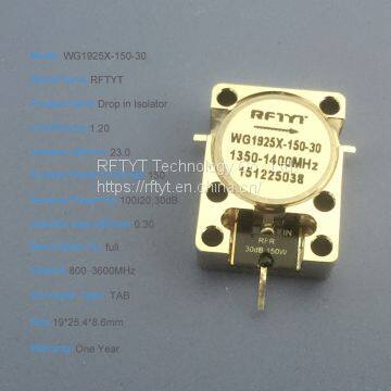 RFTYT WG1925 0.8-3.6 GHz L LS S Band RF Drop In Isolators Circulator photo-3