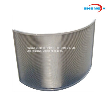 Stainless Steel Wedge Wire Curve Screen