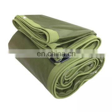 China Resistant Organic Silicon Coated Canvas Tarpaulin