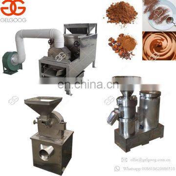 Energy Saving Almond Paste Grinding Machine Cocoa Bean Peeling Machinery Soyabean Butter Equipment Cocoa Bean Roaster