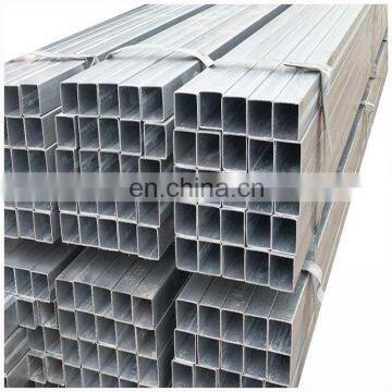 Hot dip astm a36 galvanized mild weld carbon square erw steel pipe sizes nigeria