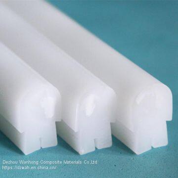 HDPE material abrasion guide rail customized UHMWPE guide rail