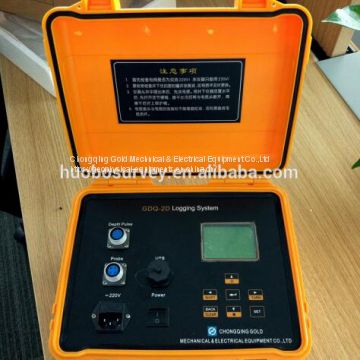 Underground Water Well Inspection GDQ-2D Borehole Logging Equipment for sale well logging tool