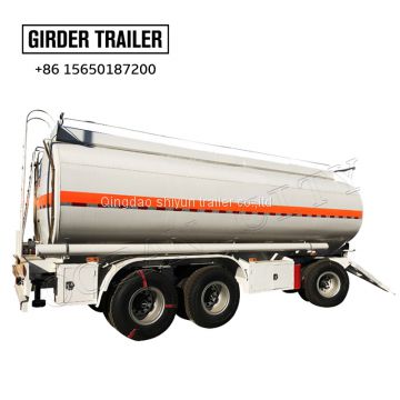 Dual axles transporting tank draw bar trailer with twist lock