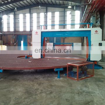 ECMT-107 108 108B automatic horizontal Carrousel Foam Splitting Machine with Vacuum