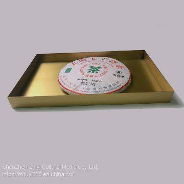 Brass Tea Tray, Customized Brass Tray for Tea Cake photo-3