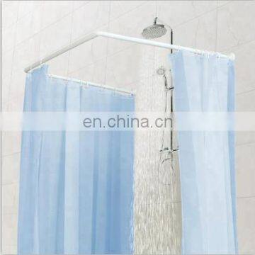 Disposable Custom PEVA Flame Retardant Printed Plastic Shower Curtain with Hookless