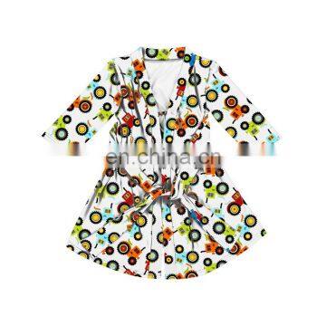 Bridal Dressing Gown Women Floral Robe Bridesmaid Kimono Sleepwear photo-4