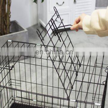 Designs Stainless Steel Iron Collapsible Commercial Wire Cheap Wholesale Large Metal Pet Dog Kennel Cage House For Sale Cheap photo-4